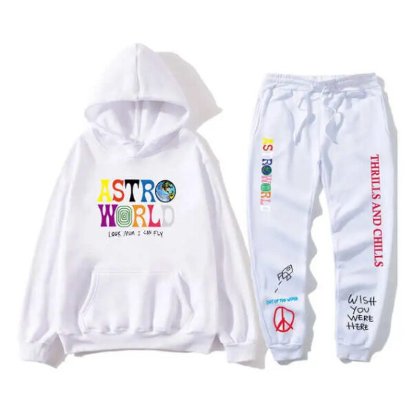 Astroworld White Tracksuit