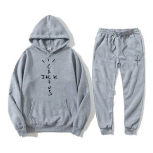 Travis Scott Cactus Jack Grey Tracksuit